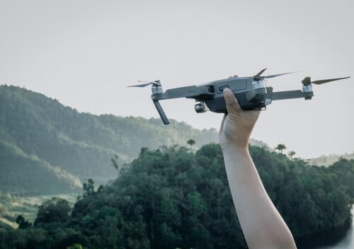 filowanie z dronów